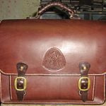 Custom Leather Briefcase